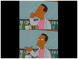 😏 Apu Nahasapeemapetilon The Simpsons Simpsons, Apu, Cartoon, Animated, Comedy telegram sticker