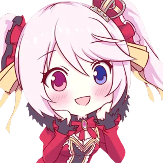 🤗 Anime, Chibi, Fofo, Garota, Kawaii, Desenho animado telegram sticker