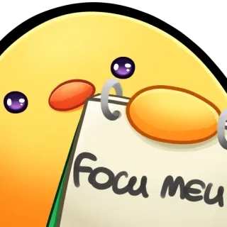 🐤 Focu meu whatsapp sticker