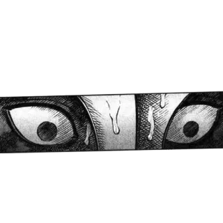 🤨 Augen, Anime, Manga, Schweiß, Gestresst telegram sticker