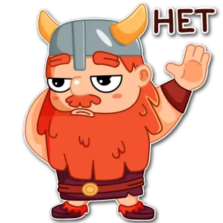 Viking telegram stickers