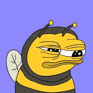 🌟 Pepe the Frog ape, animale, meme, cartone animato, pepe telegram sticker