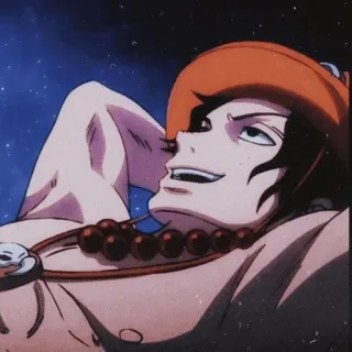 🪐 Ace One Piece anime, one piece, ace, pirate, fire, cartoon, character telegram sticker