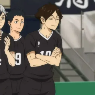 🥜 Haikyuu!! Anime, Haikyuu, Deportes, Voleibol whatsapp sticker