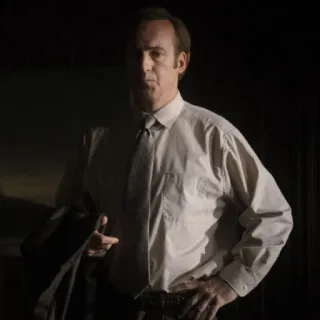 ⚖️ Saul Goodman Better Call Saul lawyer, breaking bad, criminal, office, suit telegram sticker