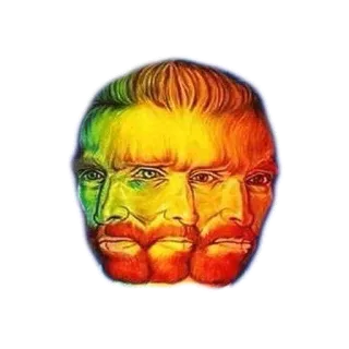 Van Gogh telegram stickers