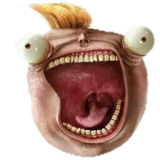 😰 ミーム, 面白い, 変, 顔, 表情, 叫び telegram sticker