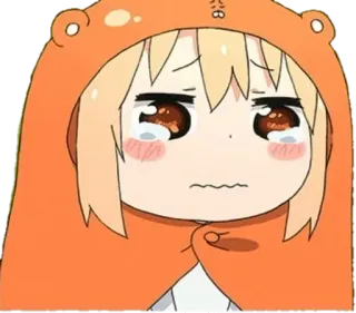 😭 Umaru Doma Himouto! Umaru-chan Anime, Manga, Pleurs, Triste, Mignon, Umaru, Himouto whatsapp sticker
