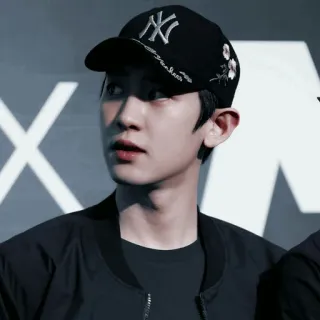 🏹 男性, ポートレート, 人物, KPOP, EXO, チャニョル, 有名人 telegram sticker