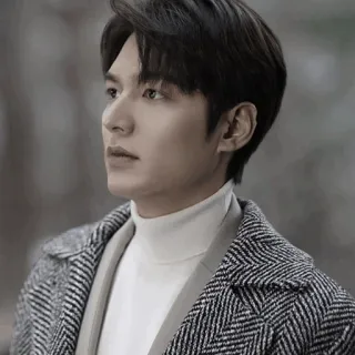 😳 Lee Min-ho aktor, koreański, celebryta, mężczyzna, portret, styl telegram sticker
