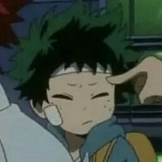 🥦 Izuku Midoriya My Hero Academia Anime, Manga, Izuku Midoriya, My Hero Academia, Deku, Fanart telegram sticker
