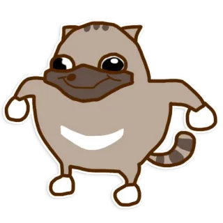 ☠️ кот, животное, наклейка, милый, мультфильм, иллюстрация telegram sticker