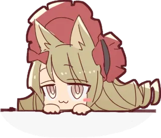 😶 Anime, Chibi, Süß, Kawaii, Cartoon telegram sticker