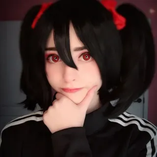 🎾 cosplay, anime, woman, portrait, costume telegram sticker
