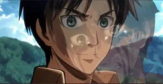 ‼️ Eren Yeager Attack on Titan Animé, Personnage, Fanart, Manga telegram sticker