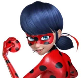 🐞 Ladybug Miraculous: Tales of Ladybug & Cat Noir Miraculous Ladybug, Personaggio dei cartoni animati, Eroina, Ladybug, Serie animata telegram sticker