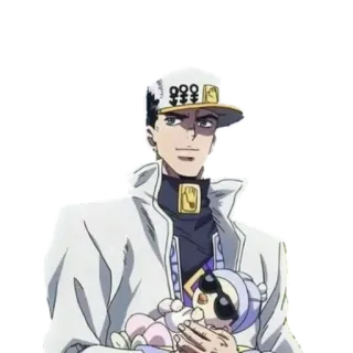 👀 Jotaro Kujo JoJo's Bizarre Adventure Anime, Manga, Jojo, Jotaro, Kujo, JJBA telegram sticker