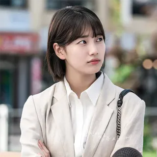 😒 phụ nữ, chân dung, châu Á, nữ diễn viên, Hàn Quốc, người nổi tiếng, kinh doanh, văn phòng telegram sticker