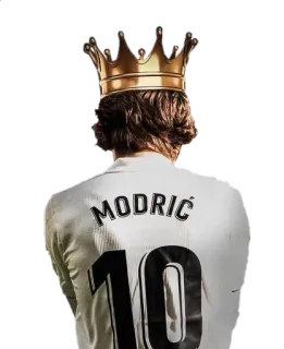 🤴 Luka Modrić MODRIC
10 bóng đá, bóng bầu dục Mỹ, vận động viên, vương miện, thể thao telegram sticker