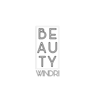 👱 BEAUTY WINDRI beauté, windri, autocollant, typographie telegram sticker