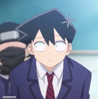 🙃 Shōko Komi Komi Can't Communicate Anime, Manga, Komi Can't Communicate, Shōko Komi, Schooluniform telegram sticker
