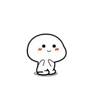 ☺️ carino, kawaii, blob, cartone animato, personaggio, emoji, adesivo telegram sticker