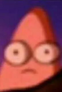 😐 Patrick Star SpongeBob SquarePants telegram sticker