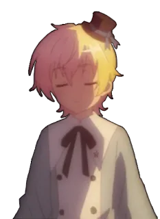 😙 Anime, Cartone animato, Personaggio, Illustrazione, Fantasy whatsapp sticker
