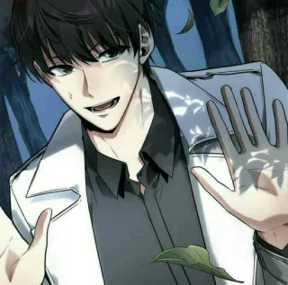 📖 Anime, Personaje, Masculino, Manhwa whatsapp sticker