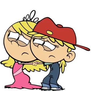 😥 Lola Loud The Loud House Dessin animé, Frères et sœurs, Mignon, Amitié, Série TV telegram sticker