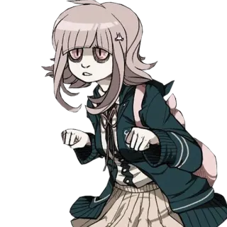 🥱 Chiaki Nanami Danganronpa anime, game, character, girl telegram sticker