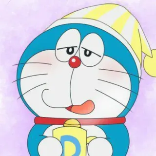 💖 Doraemon doraemon, anime, desenho animado, sonolento, dormindo, fofo, personagem telegram sticker