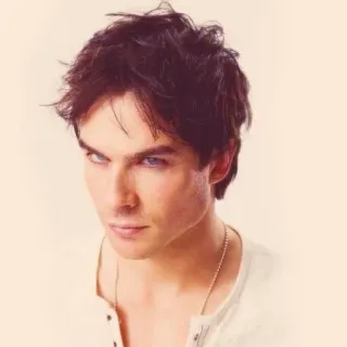 ❤ Ian Somerhalder aktor, mężczyzna, celebryta, portret telegram sticker