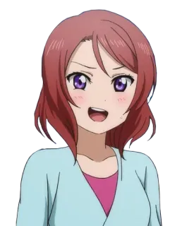 😧 anime, woman, cartoon, character, girl, illustration telegram sticker
