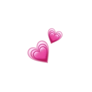 ❤️ heart, love, pink, emoji, romantic telegram sticker