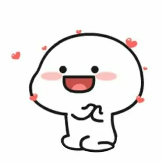 🥰 Cartoon, Niedlich, Liebe, Herz, Fröhlich telegram sticker