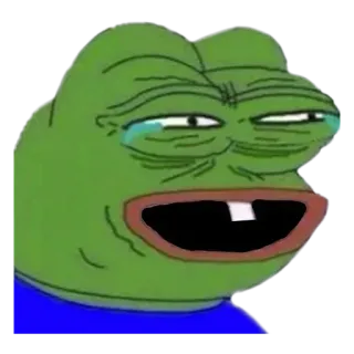 😂 Pepe the Frog Pepe, Kikker, Meme, Internetmeme whatsapp sticker