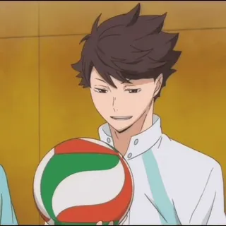 🏐 Tooru Oikawa Haikyuu!! Anime, Haikyuu!!, Tooru Oikawa, Pallavolo, Manga telegram sticker