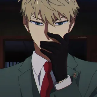 🕵‍♂ Loid Forger Spy x Family Anime, Spion, Geheimagent, Loid Forger, Spy x Family telegram sticker