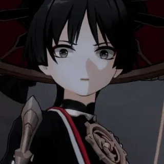 😟 Scaramouche Genshin Impact アニメ, ゲーム, キャラクター, スカラマシュ, 原神 telegram sticker