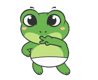 🕺 katak, kartun, simbol perdamaian, karakter, binatang, lucu telegram sticker
