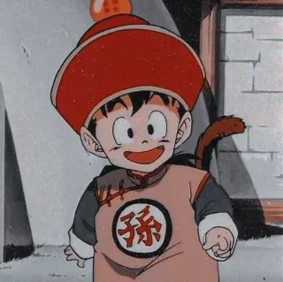 🔥 Gohan Dragon Ball 动漫, 悟饭, 龙珠, 漫画, 卡通, 儿童 telegram sticker