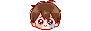 🥹 Anime, Kreskówka, Smutny, Słodki, Łza, Kawaii, Manga telegram sticker