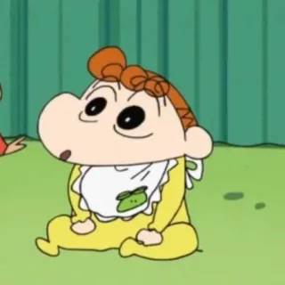 🙄 Shin-chan Crayon Shin-chan Anime, Dessin animé, Bébé, Mignon, Nourrisson telegram sticker
