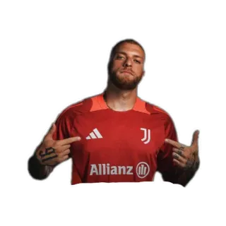 🖼 mężczyzna, piłka nożna, sport, piłka nożna, obraźliwy gest telegram sticker