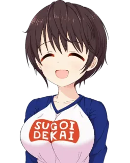 Sugoi Dekai @Anak_kucing_stiker whatsapp stickers