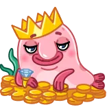 Blobfish whatsapp stickers