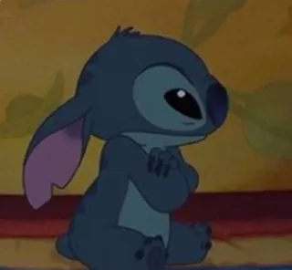 😒 Stitch Мультфильм, Инопланетянин, Стич, Дисней, Лило и Стич, Милый telegram sticker