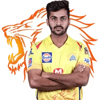 ⚡️ Kricket, Sport, Athlet, Trikot, Chennai Super Kings, Indischer Cricket whatsapp sticker