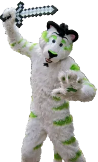 Fursuits! telegram stickers